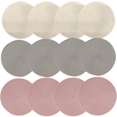 Table place mats large round - mats,