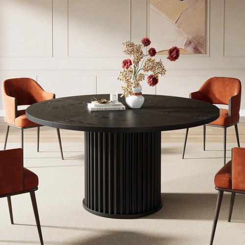120cm round dining - table, for