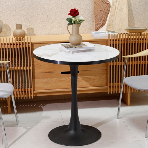 Large round dining table - round,