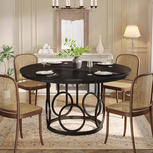 Inch round dining table - round, for