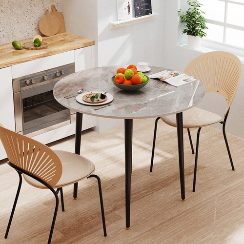 Large round marble - round, dining