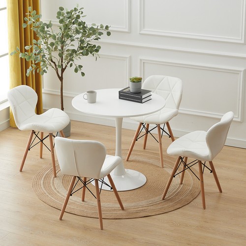 80cm round dining table - 60/80cm, and