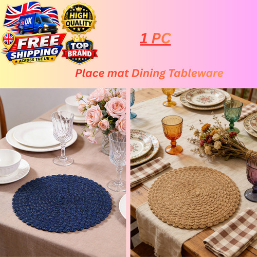 Woven table place mats - place,