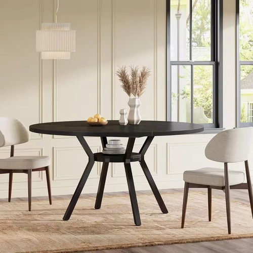 Round dining table for 8 - round,