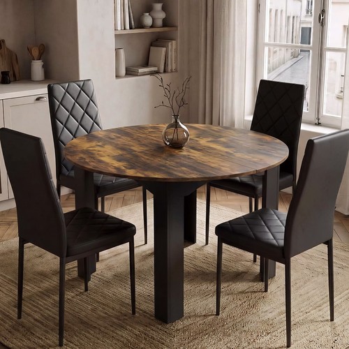 Round dining table for 6 - dining,