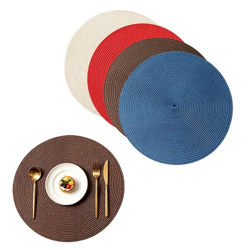 Woven table place mats - woven,