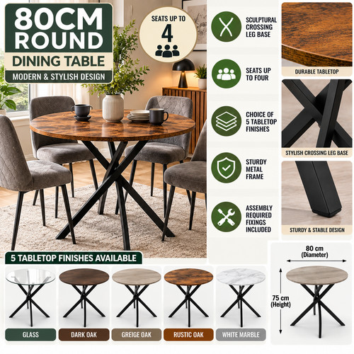 Round dining table modern - table,