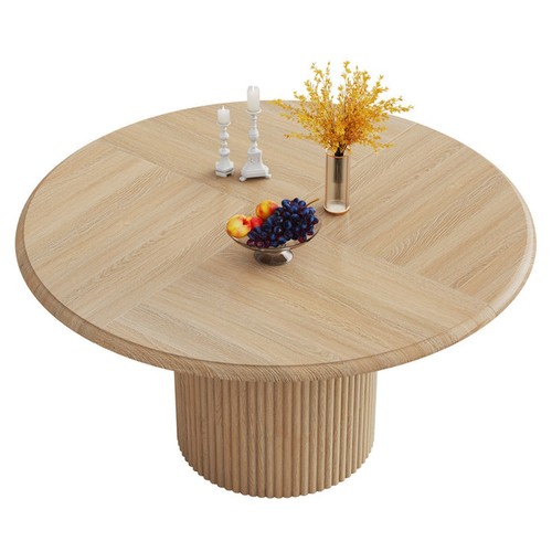 Round dining table 120cm - table,