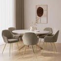 Large round oval - round,