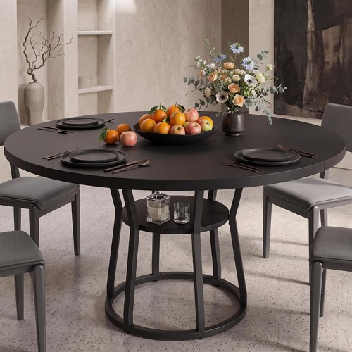 Large round dining - large, for