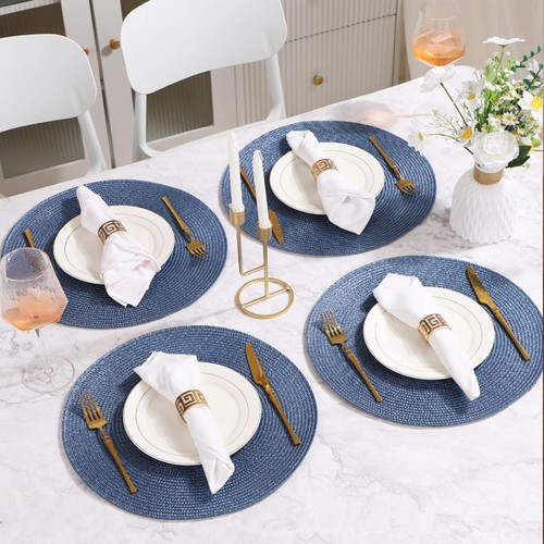 Woven table place mats large - place,