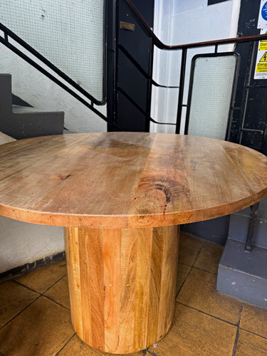Round mango wood - mango,