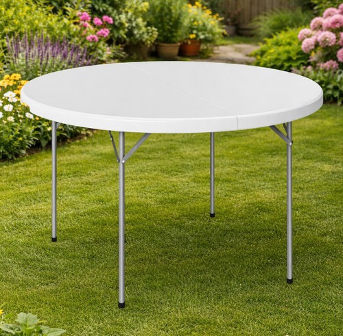 Large round garden - round, table