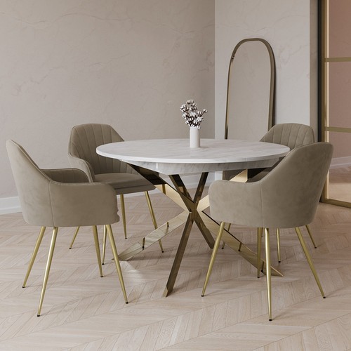 White marble effect extendable - effect,